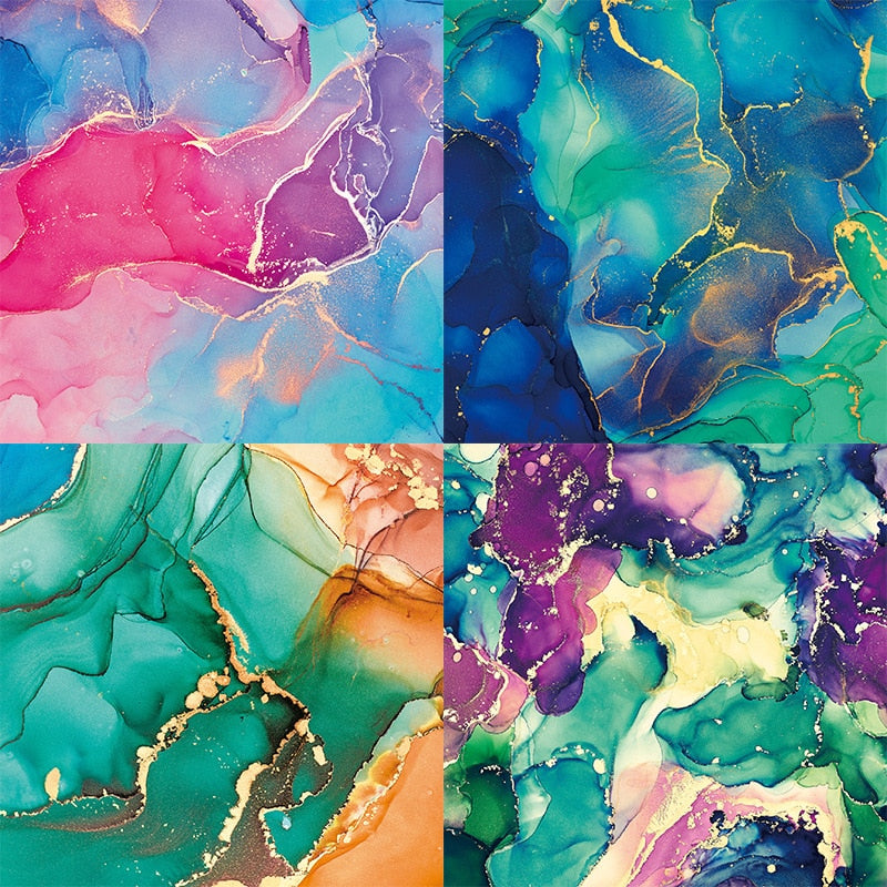 Colorful Dreamlike Scrapbook Paper (15x15cm, 12 or 24 sheets)