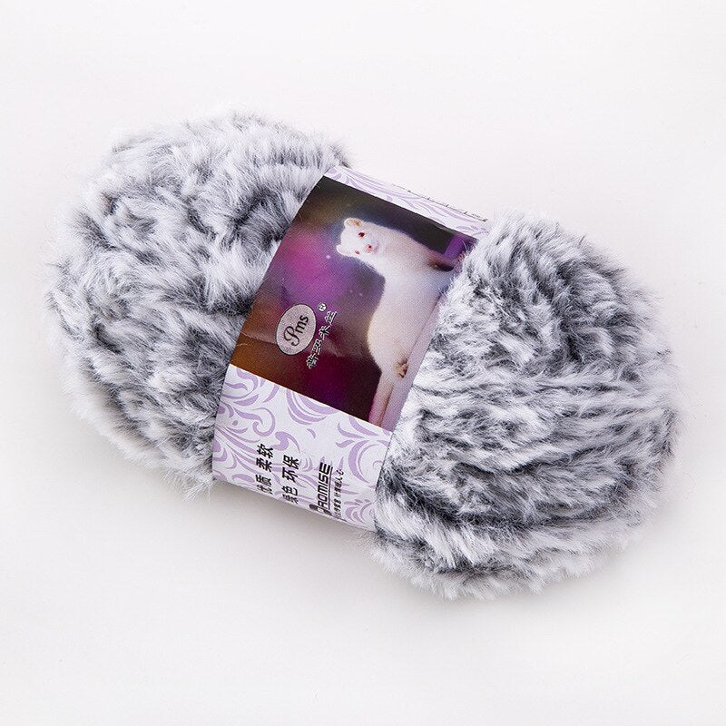 Faux Fur Mohair Cashmere Wool Yarn