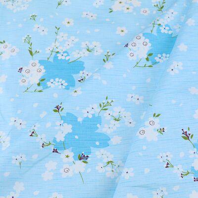 Floral and Patterned Cotton Fabric 50x80cm