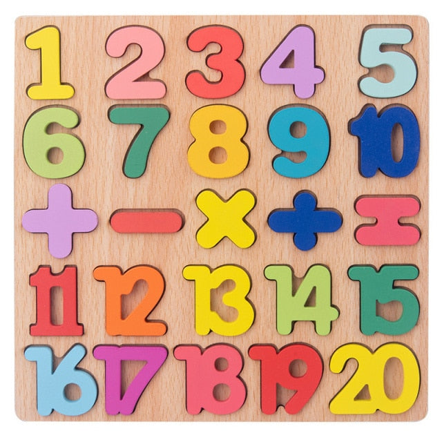 Montessori Wooden Puzzle