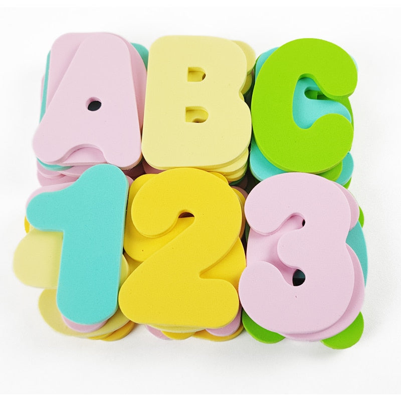 Letter Puzzle Bath Toys