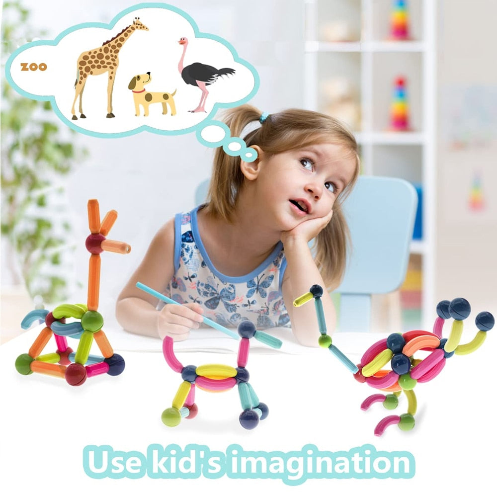 Magic Magnetic Building Blocks