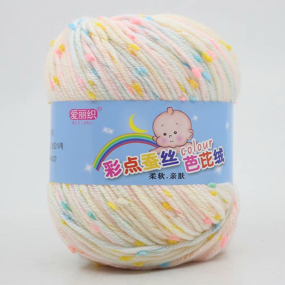 Baby Cashmere Cotton Dot Yarn