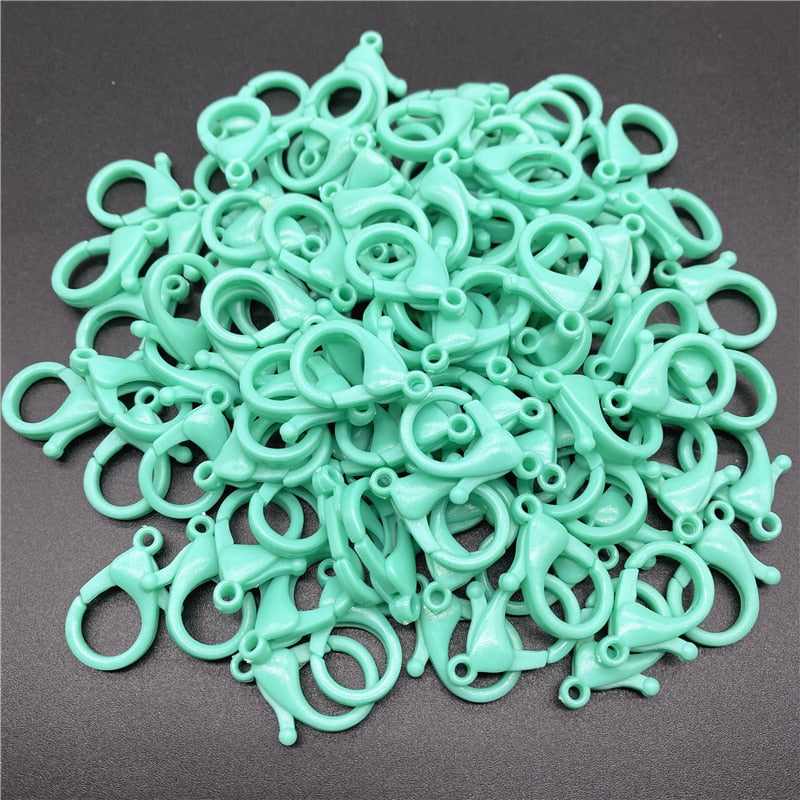 10Pcs 26mm Plastic Lobster Clasp Hooks