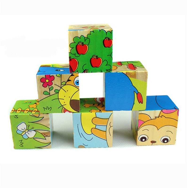 Montessori Wooden Balance Blocks