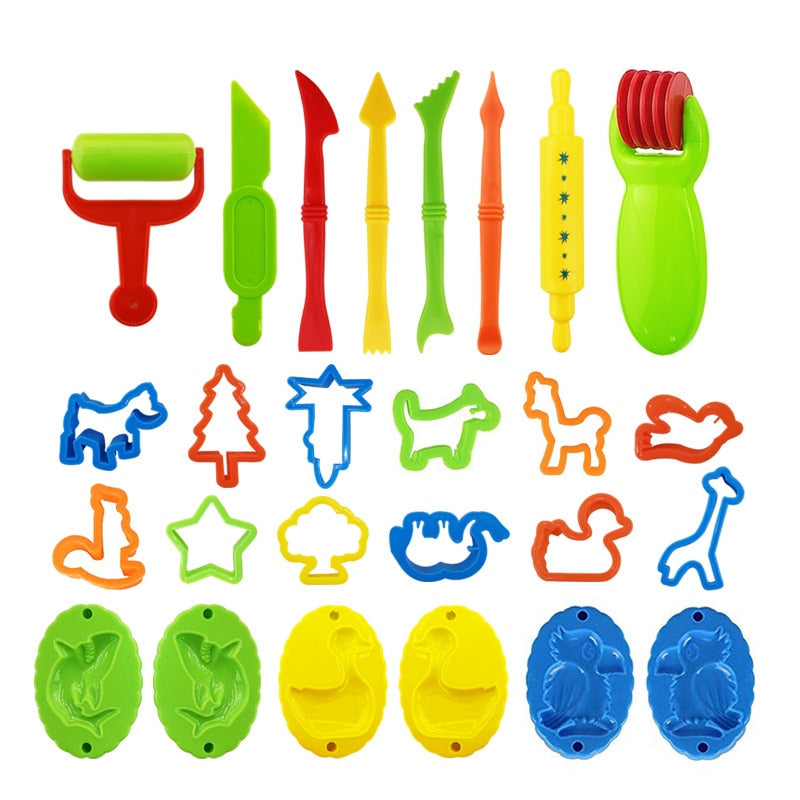 26 Pcs Set Modeling Clay Accessories