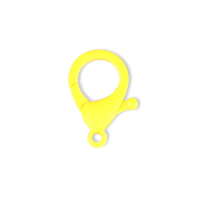 Plastic Lobster Clasp Hooks (30/pack, color options)