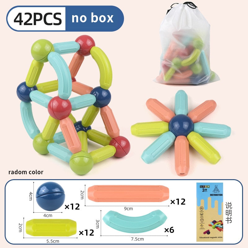 Magnetic Constructor Blocks Set