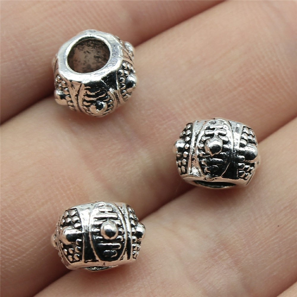 Antique Silver Spacer Beads (20/pack)