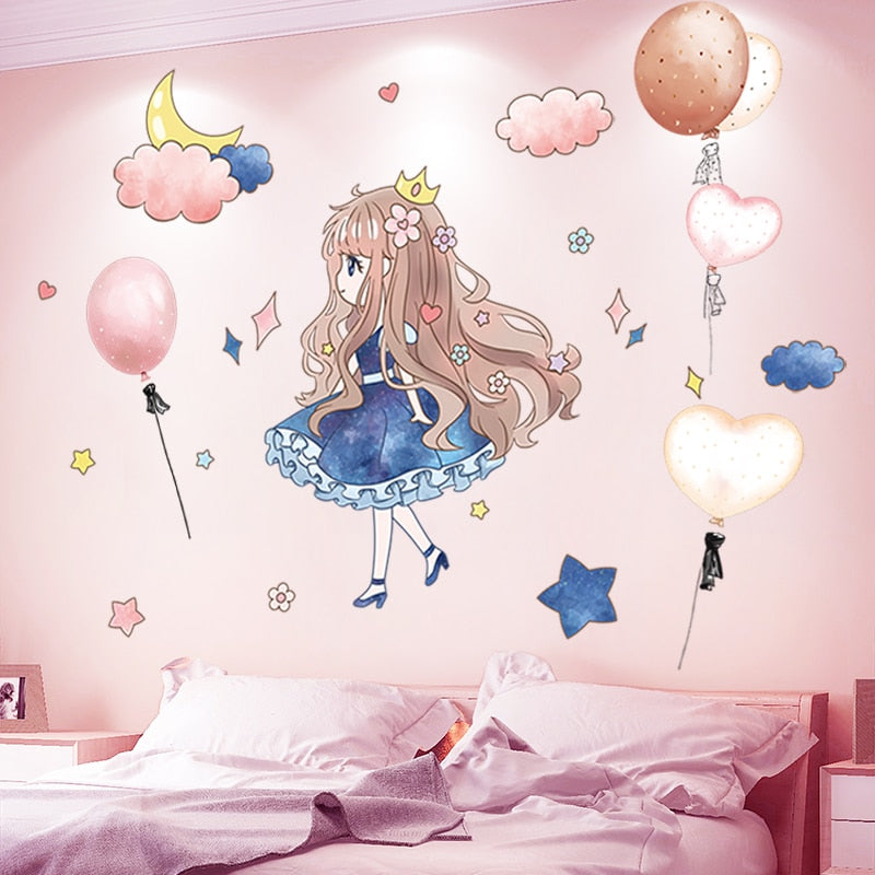 Fairy Girl Wall Stickers