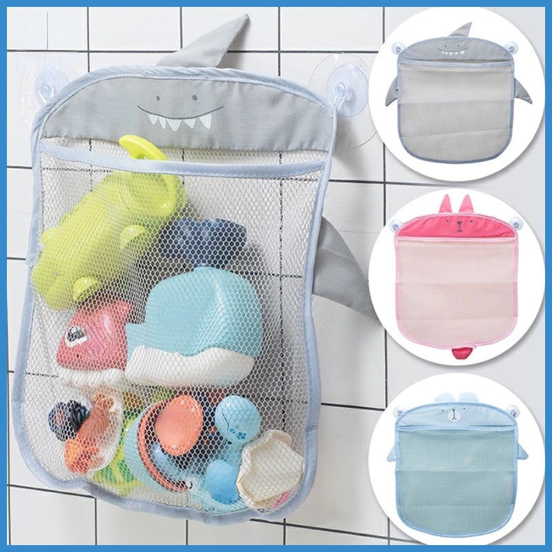 Cute Animals Bath Tub Toys Storage Mesh Net