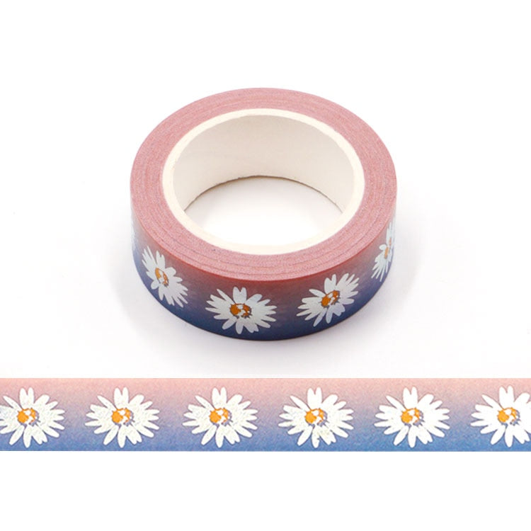 Variety Pattern Decorative Tape (15mmx10m, color/style options)