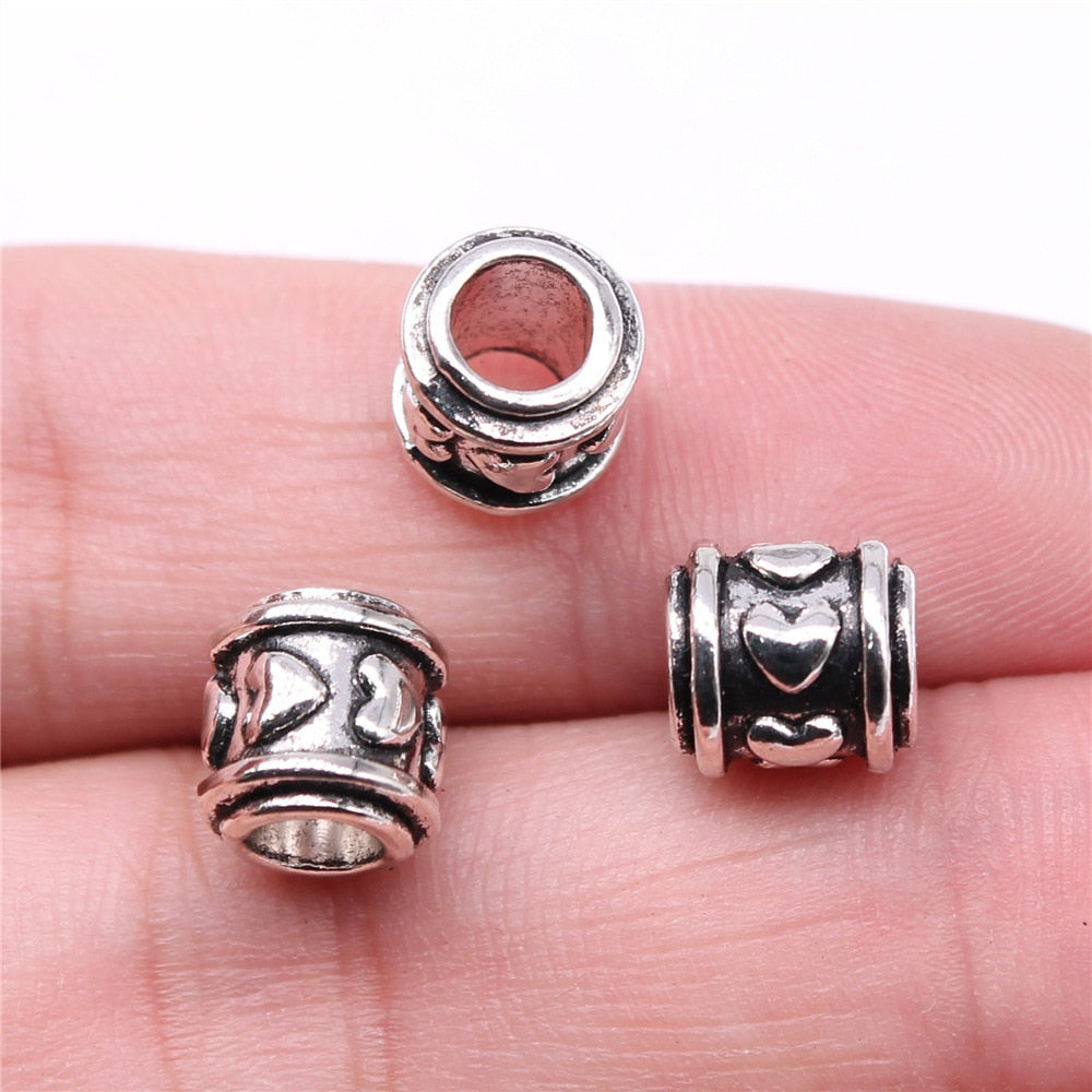 Antique Silver Spacer Beads (20/pack)