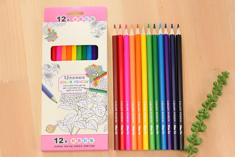 Boxed Colored Pencils (12 or 24 colors/set)