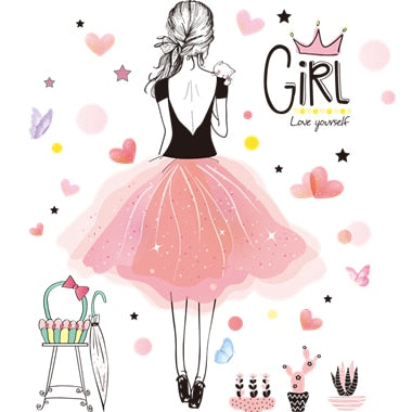 Fairy Girl Wall Art Decals