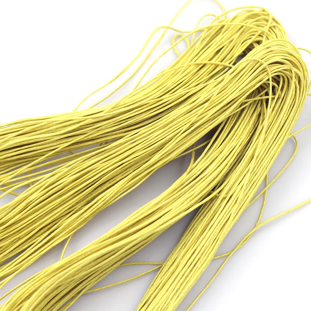 Colored Wax Rope (80mx1mm Thick)