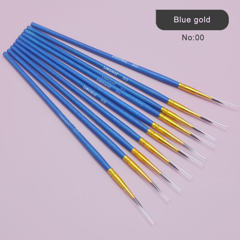 Fine Line Hook Paint Brush Set (10/set)