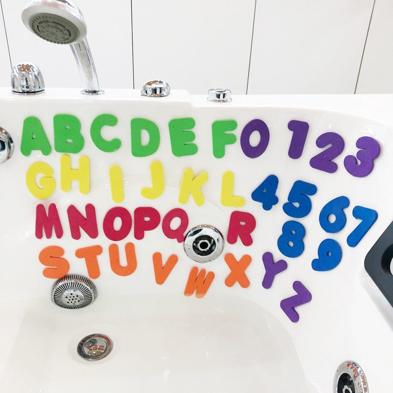 Letter Puzzle Bath Toys