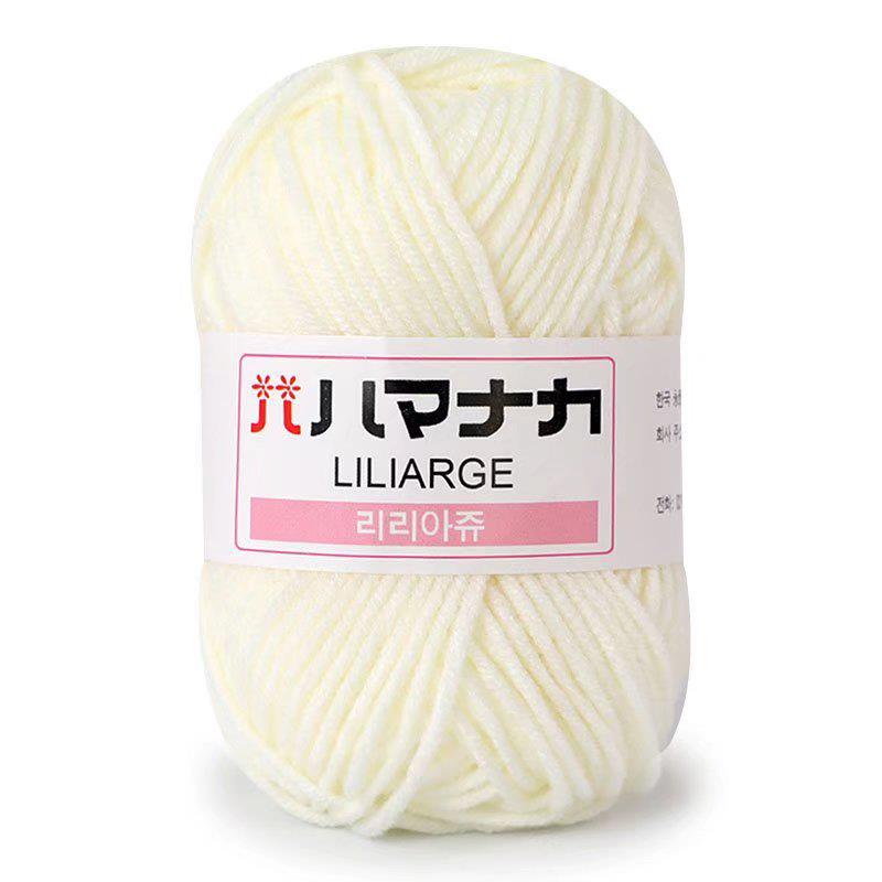 Soft Milk Cotton Knitting Yarn Anti-Pilling High Quality