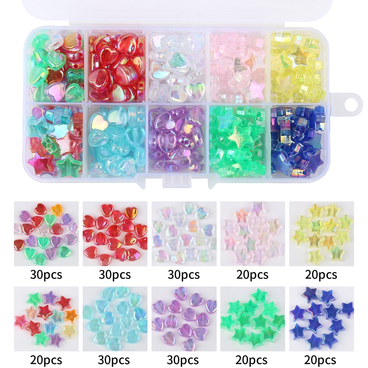 15 Style Mix Polymer Clay Acrylic Jewelry Making Kits