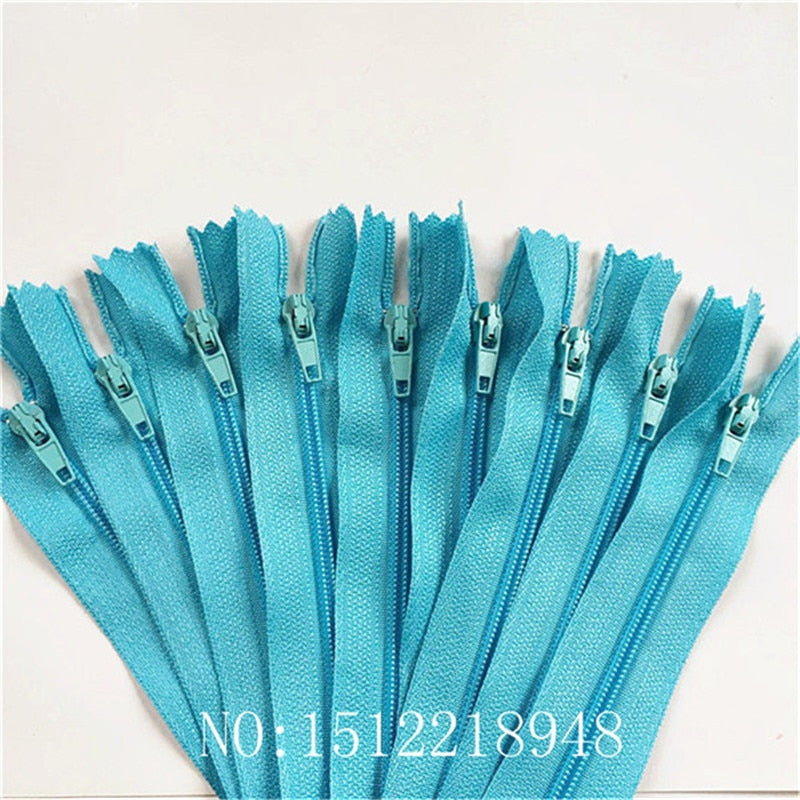 Nylon Zippers (10/pack, 20-60cm)