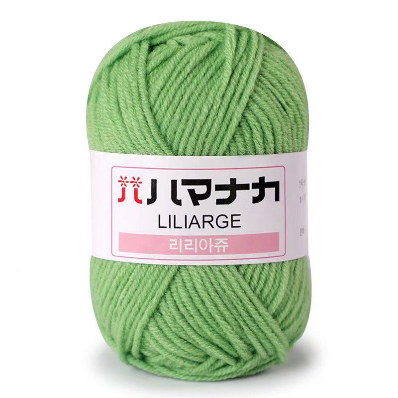 Soft Milk Cotton Knitting Yarn Anti-Pilling High Quality