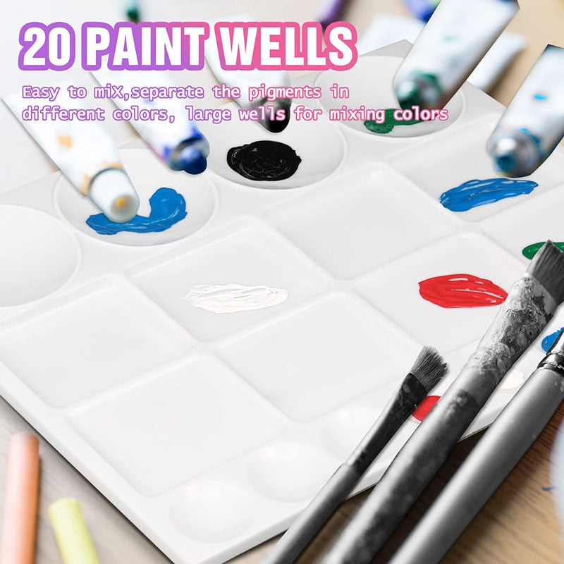 Paint Tray Palette (13x10in. 20 wells)