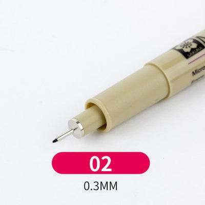 Fine Line Pen/Marker For Sketching, Different Tips 1 or as Set (0.15mm - 1mm)