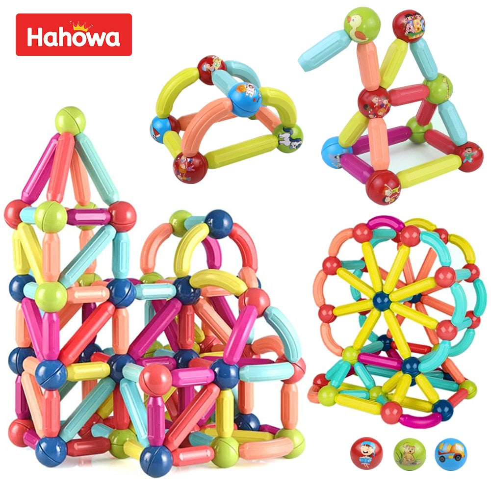 Magic Magnetic Building Blocks