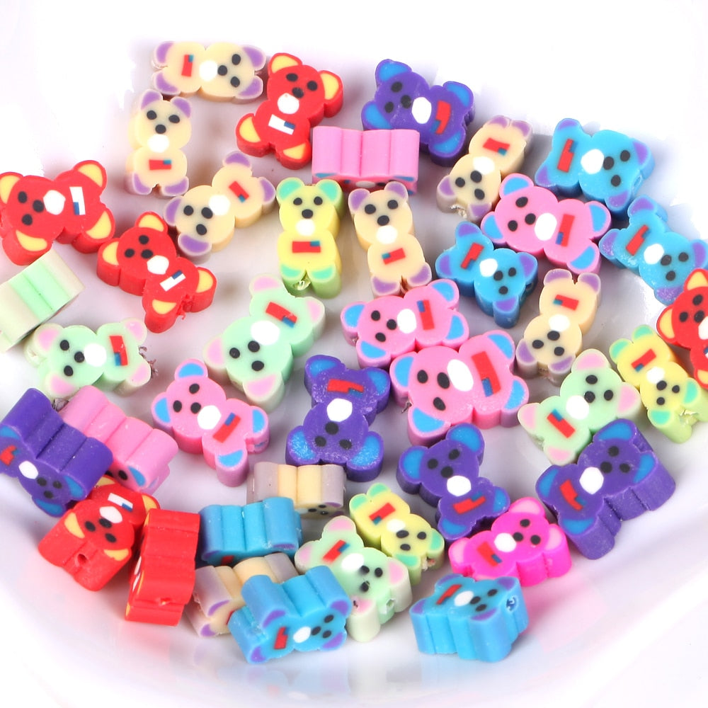 Mixed Polymer Clay Beads (style options)