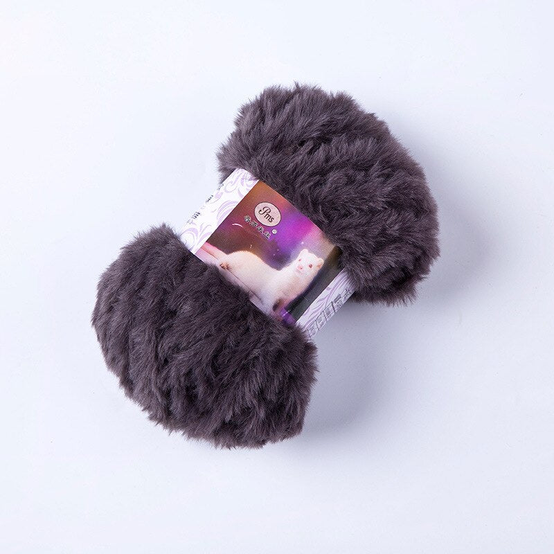 Faux Fur Mohair Cashmere Wool Yarn