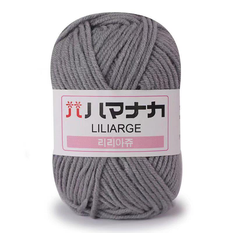 Soft Milk Cotton Knitting Yarn Anti-Pilling High Quality