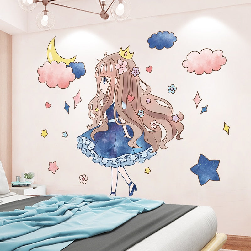 Fairy Girl Wall Art Decals