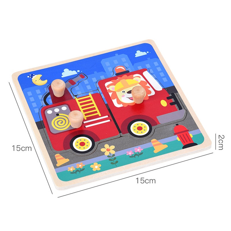 Montessori Wooden Puzzles