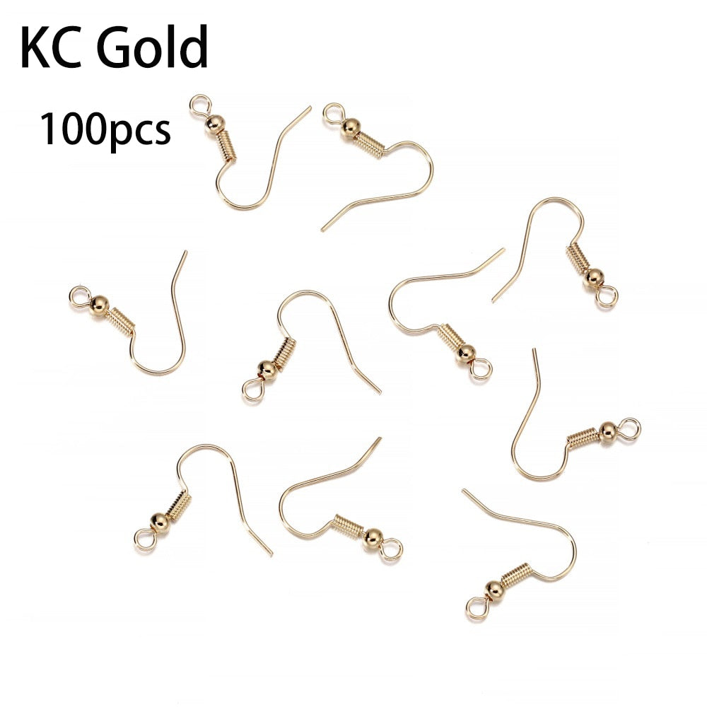 Hypoallergenic Earring Hook Kit (100 or 300/set)