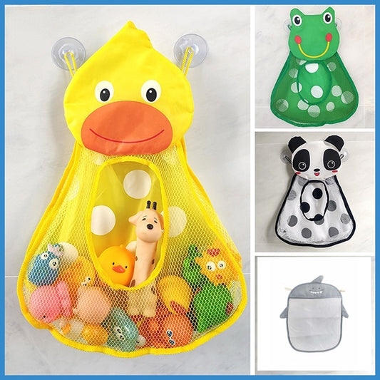 Cute Animals Bath Tub Toys Storage Mesh Net