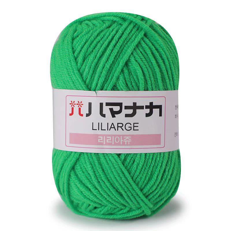 Soft Milk Cotton Knitting Yarn Anti-Pilling High Quality