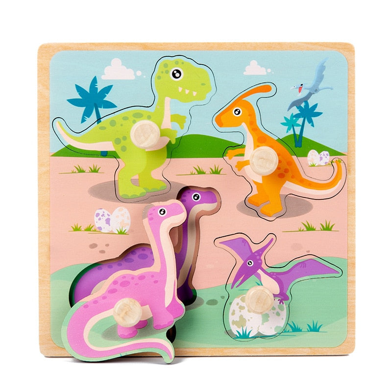 Montessori Wooden Puzzles