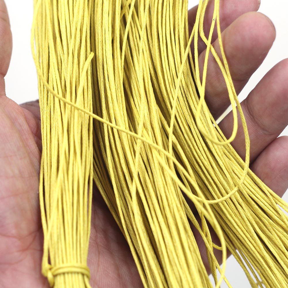 Colored Wax Rope (80mx1mm Thick)