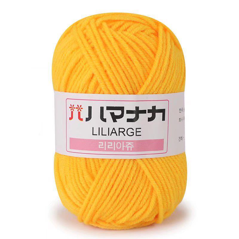 Soft Milk Cotton Knitting Yarn Anti-Pilling High Quality