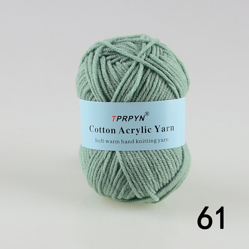 Cotton Blended Worsted Yarn