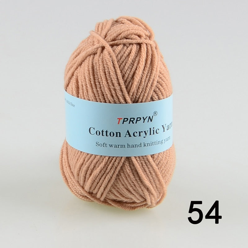 Cotton Blended Worsted Yarn