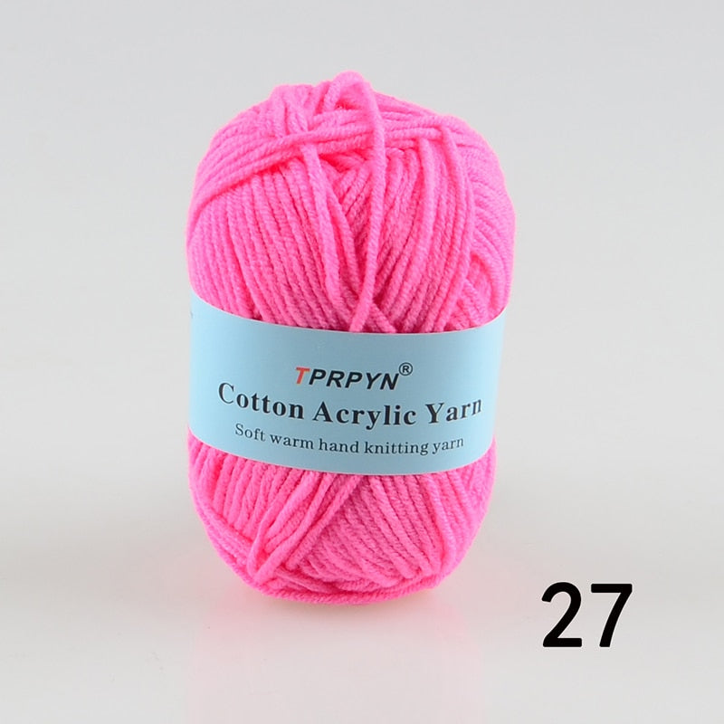 Cotton Blended Worsted Yarn