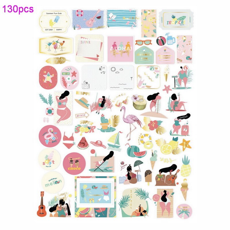 Christmas/Holiday Variety Stickers (124/pack, style options)