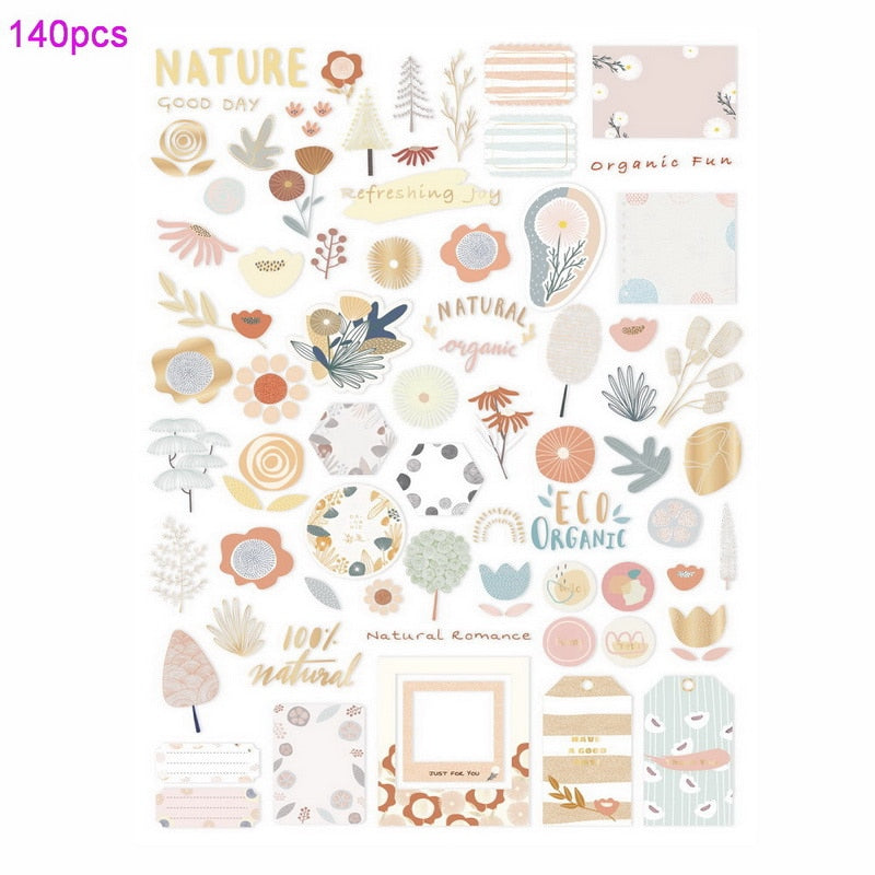 Christmas/Holiday Variety Stickers (124/pack, style options)