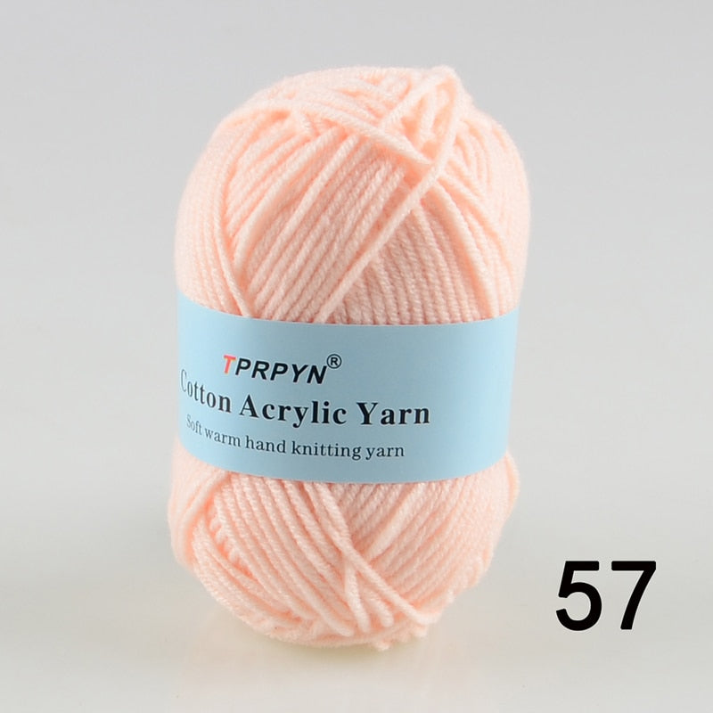 Cotton Blended Worsted Yarn