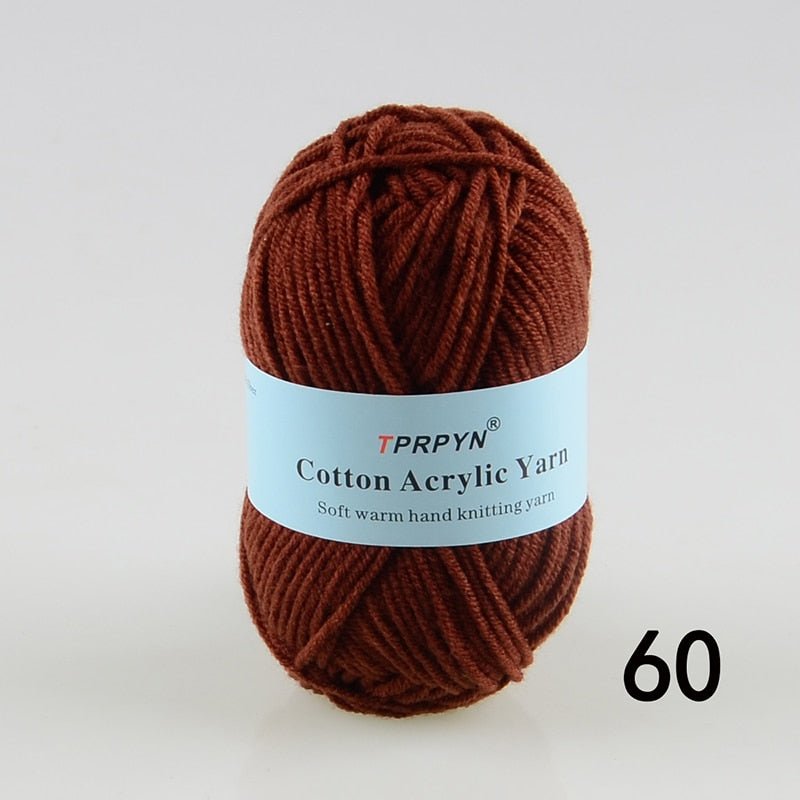 Cotton Blended Worsted Yarn