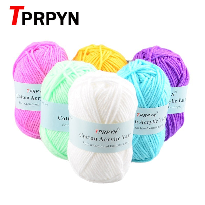 Cotton Blended Worsted Yarn