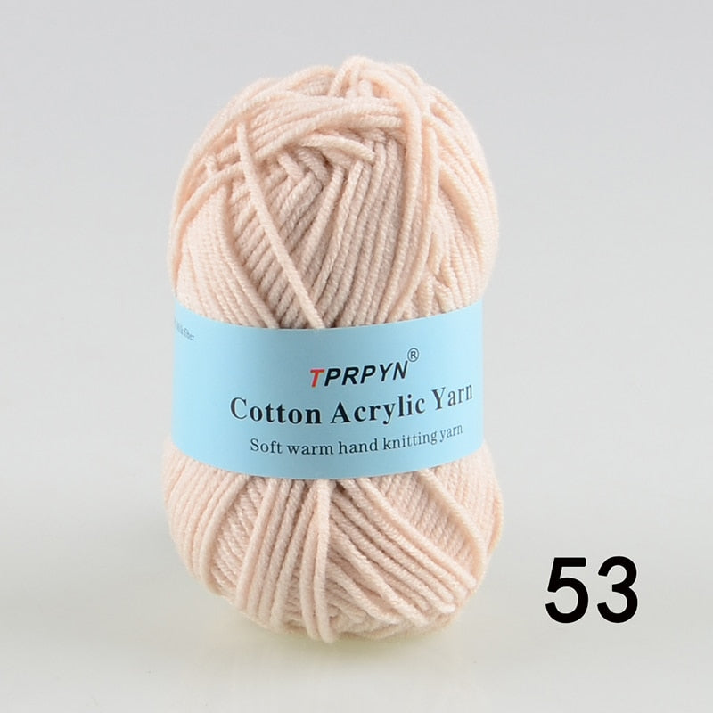 Cotton Blended Worsted Yarn