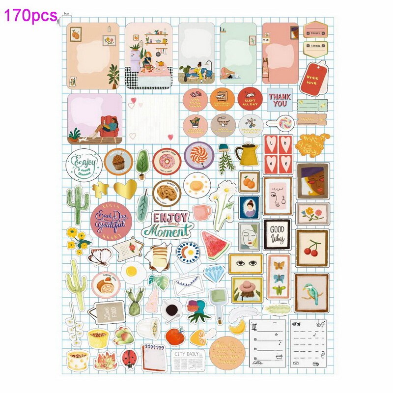 Christmas/Holiday Variety Stickers (124/pack, style options)